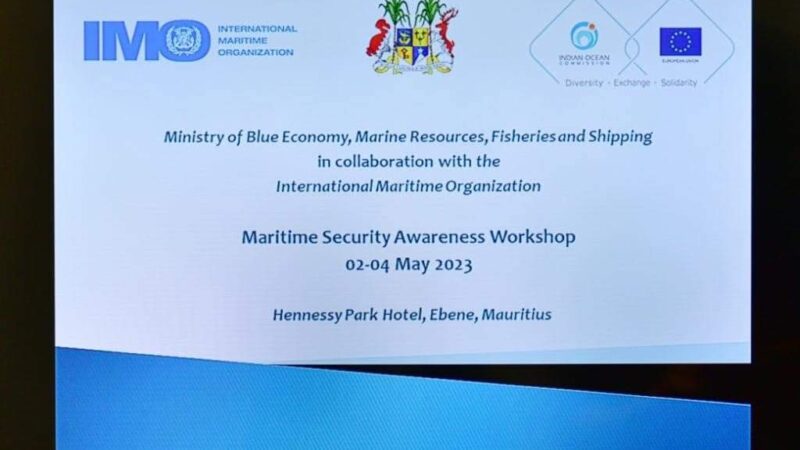 National awareness workshop focuses on maritime security