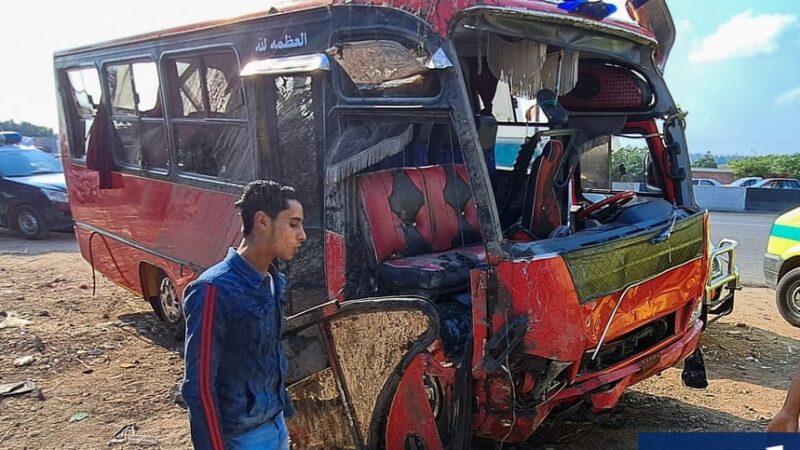 Deadly bus crash with truck kills 14, injures 25 in Egypt