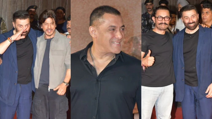 Gadar 2 Success Bash: Salman Khan To Shah Rukh Khan, Bollywood Khans Unite To Attend The Event For Sunny Deol