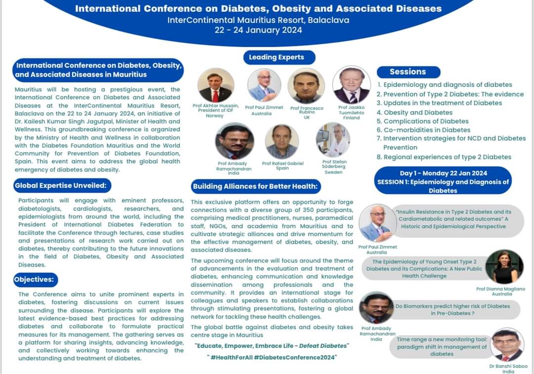 International Conference on Diabetes, Obesity and Associated Diseases