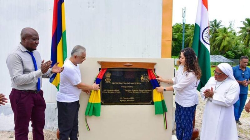 Agaléga : PM Jugnauth inaugurated New Administrative Block and visited the South of the  Island