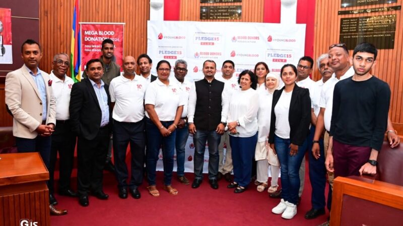 23rd Mega Blood Donation Campaign launched by the Blood Donors Association