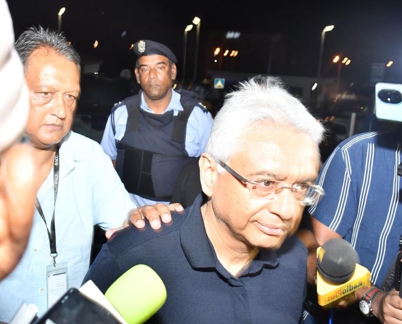 Former PM Pravind Jugnauth arrested on money laundering charges, released on bail