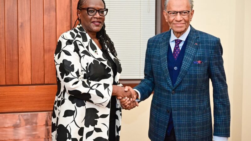 PM Ramgoolam meets outgoing UNDP Resident Representative