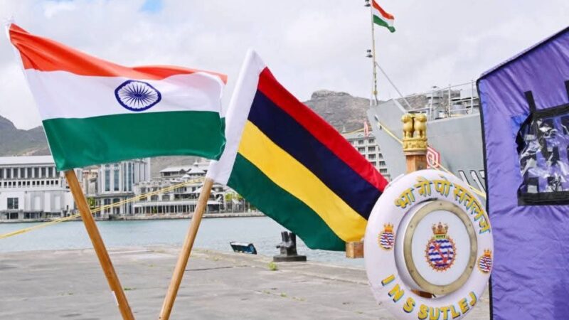 INS Sutlej to conduct 18th Joint Hydrographic Survey in Mauritian Waters