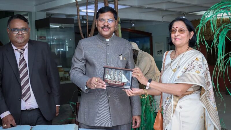 Visit of the Honourable Justice of India to the Mahatma Gandhi Institute