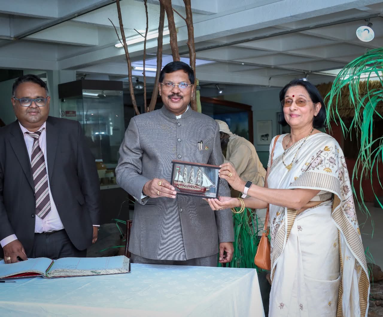 Visit of the Honourable Justice of India to the Mahatma Gandhi Institute