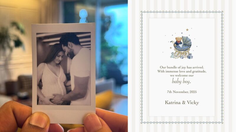 Bollywood stars Katrina Kaif and Vicky Kaushal have welcomed their first child, a baby boy, on Friday, November 7, 2025.