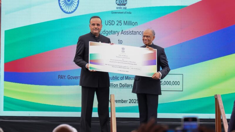 Budgetary Assistance from India to Mauritius